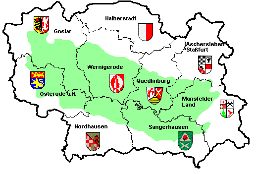 Harz Landkreise
